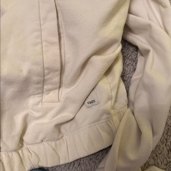 Vuori Women's Cream Bomber Jacket - Picture 2 of 4